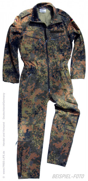 Bundeswehr Panzerkombi Flecktarn / gebraucht