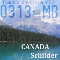 Canada License Plates Auswahl
