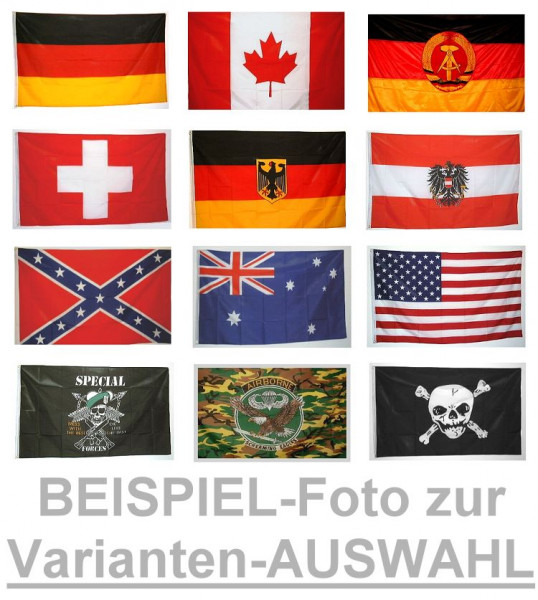 Fahne / Flagge 150x90 cm mit Oesen »»
