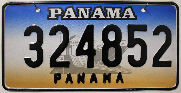PANAMA Motiv Schiff - Nummernschild # 324852
